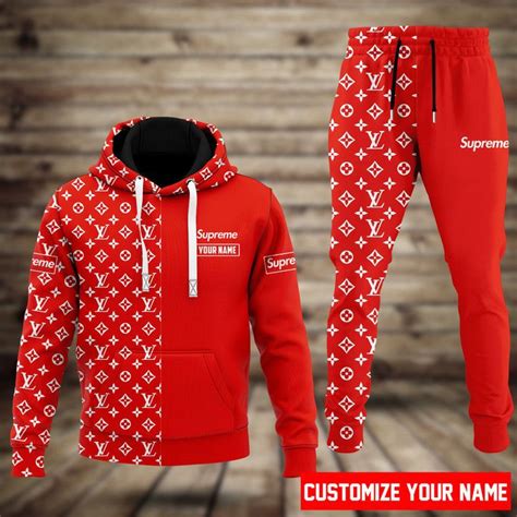 louis vuitton supreme collab hoodie|louis vuitton sweatpants.